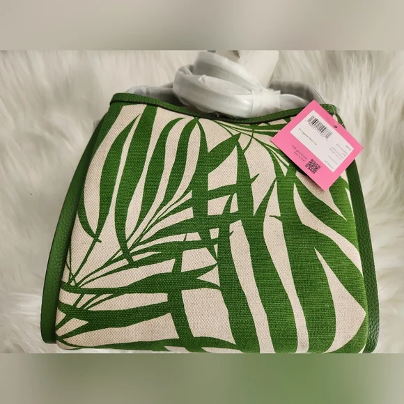 NWT Kate Spade Leaf Print Handbag - Picture 3 of 3